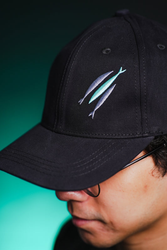 Three Fish Baseball Hat
