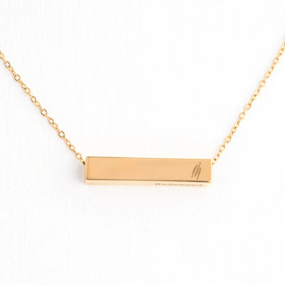 The Chosen Four-sided Gold Necklace