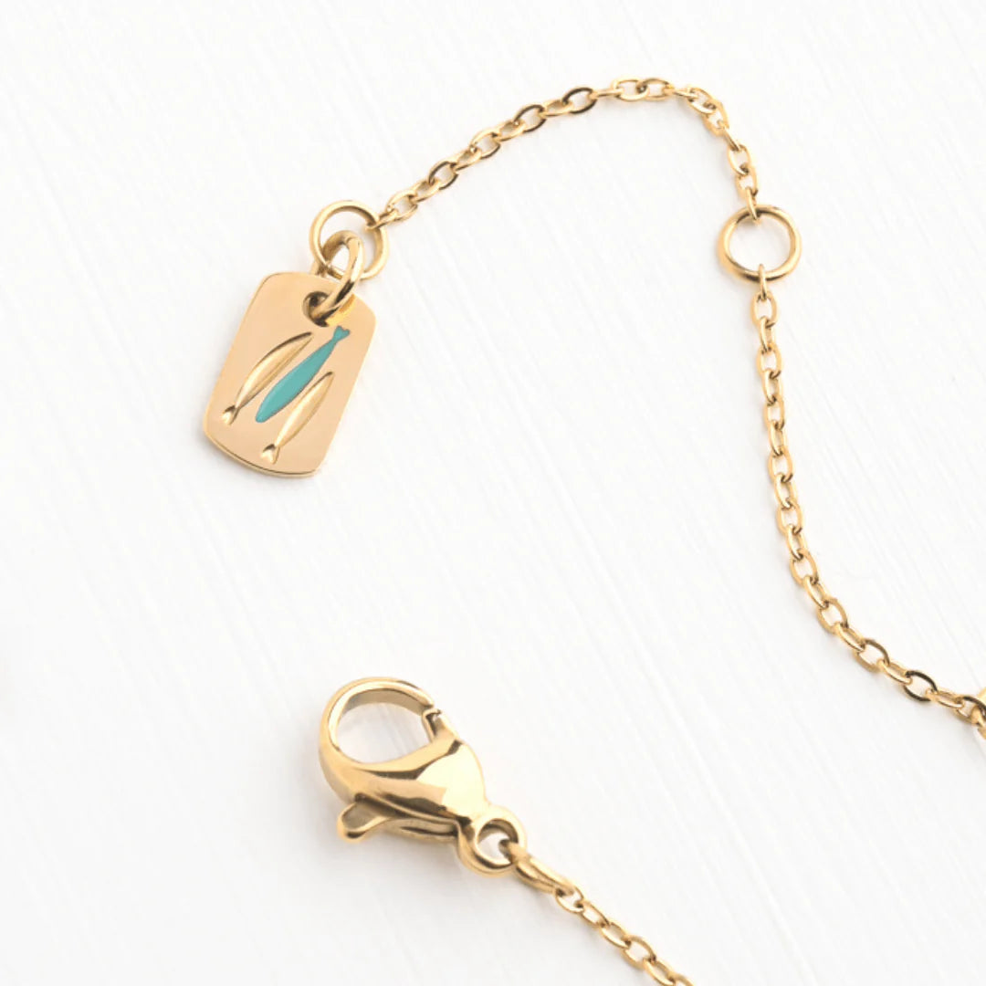 The Chosen Four-sided Gold Necklace