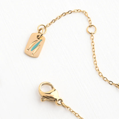 The Chosen Four-sided Gold Necklace