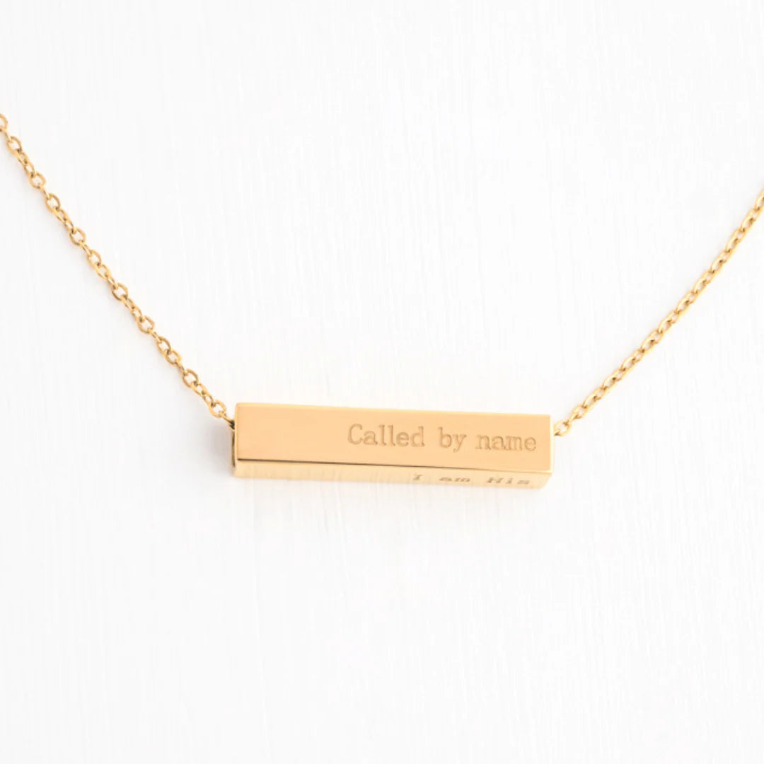 The Chosen Four-sided Gold Necklace