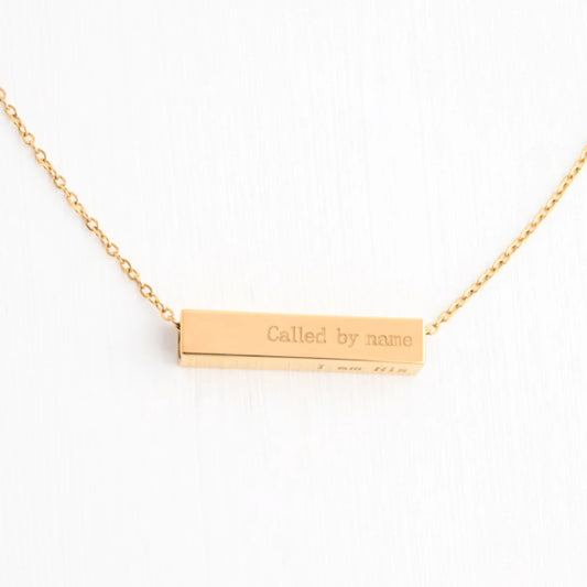 The Chosen Four-sided Gold Necklace