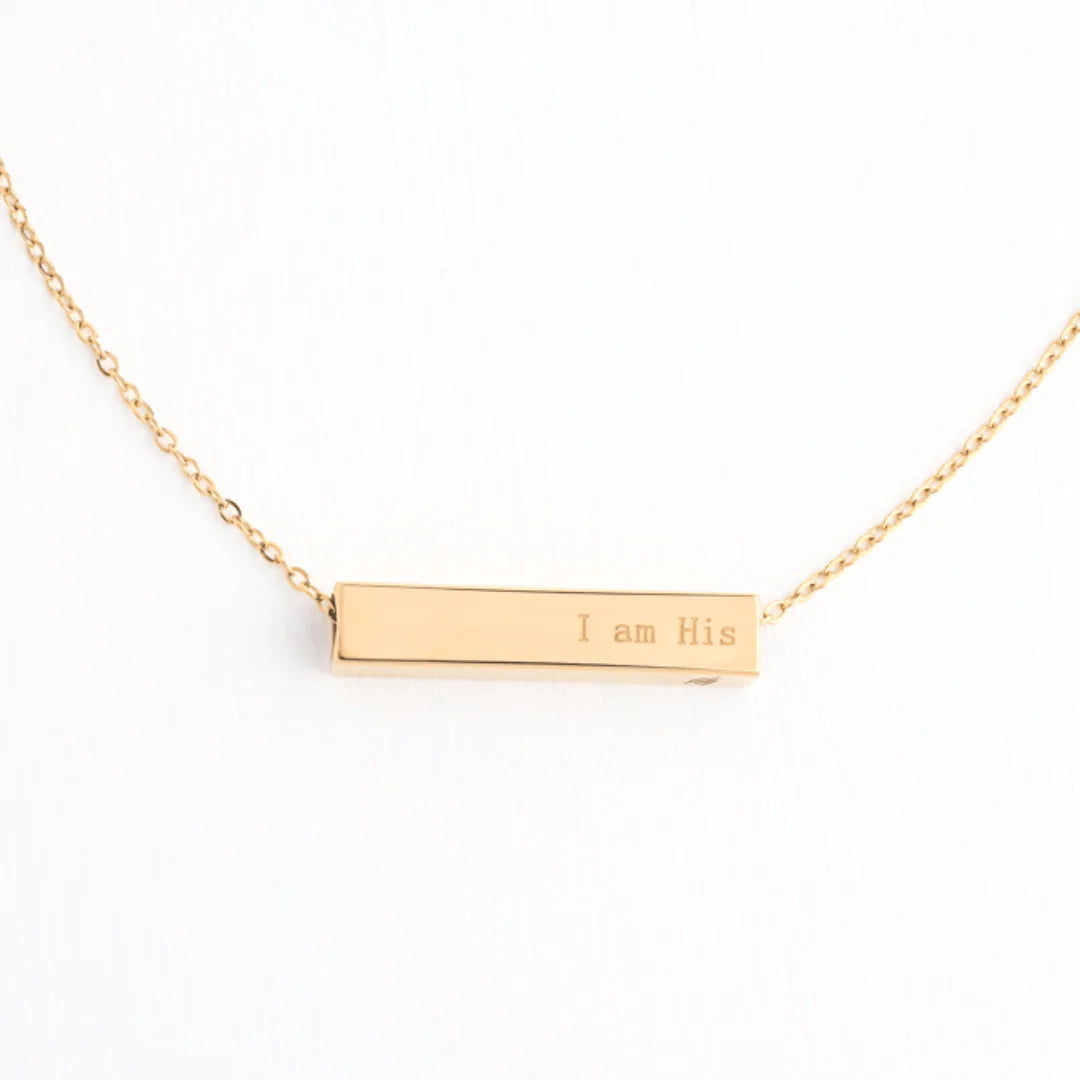 The Chosen Four-sided Gold Necklace