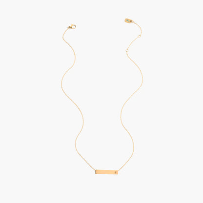 The Chosen Four-sided Gold Necklace