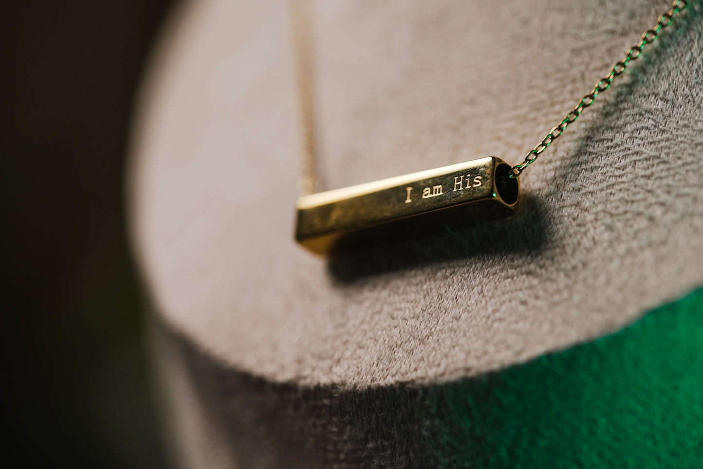 The Chosen Four-sided Gold Necklace