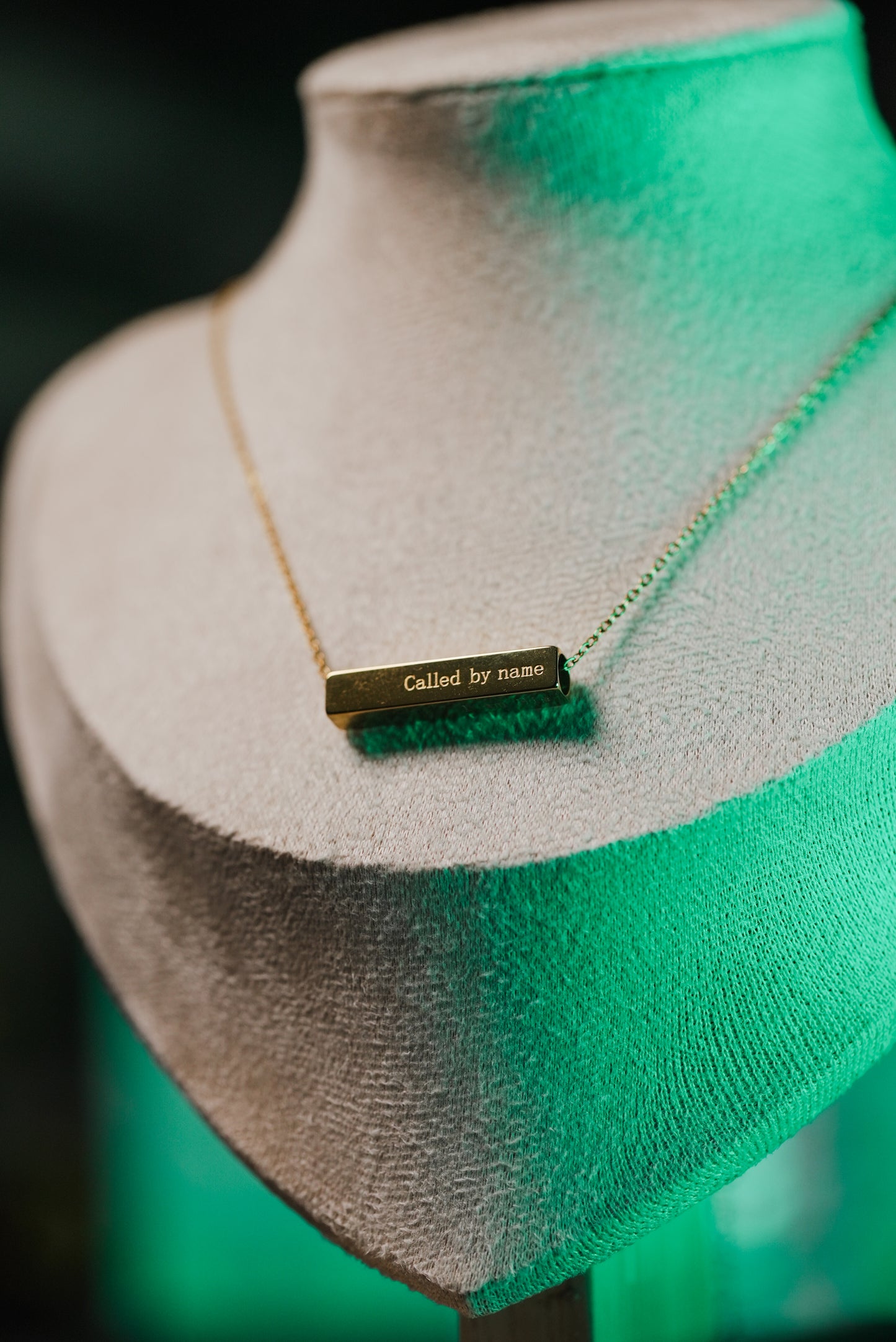 The Chosen Four-sided Gold Necklace