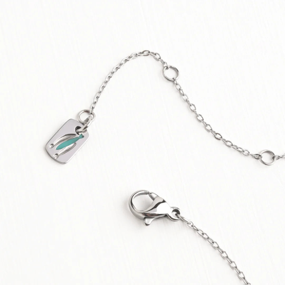 The Chosen Four-Sided Silver Necklace