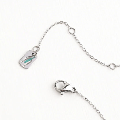 The Chosen Four-Sided Silver Necklace