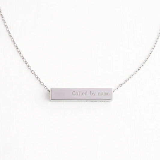 The Chosen Four-Sided Silver Necklace