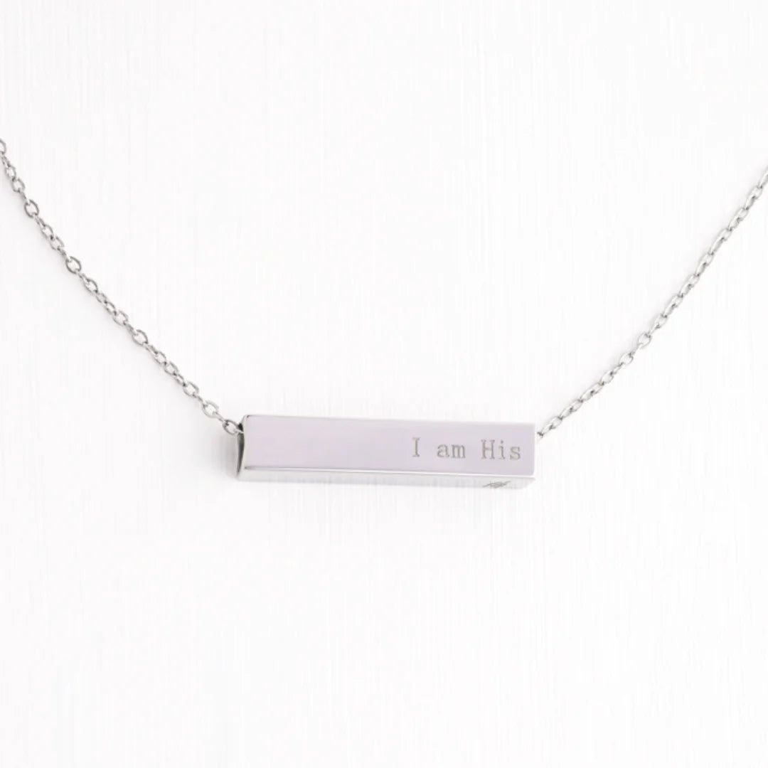 The Chosen Four-Sided Silver Necklace