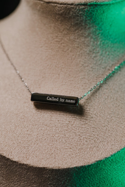 The Chosen Four-Sided Silver Necklace